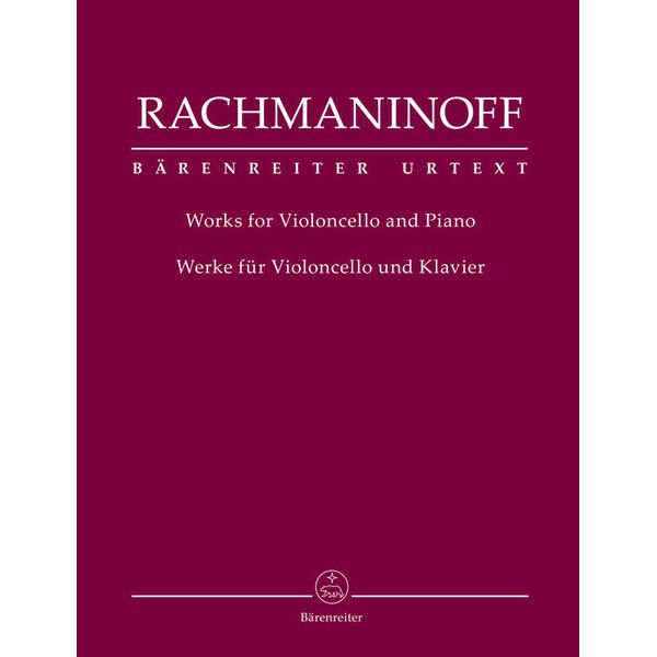 Bärenreiter Rachmaninow Werke für Cello
