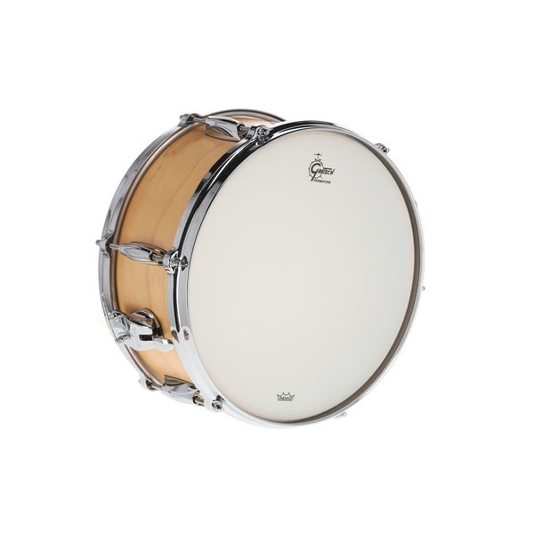 Pelle Per Rullante Gretsch Controlled Sound 13” – Testata Rivestita A Due Strati, Bianca