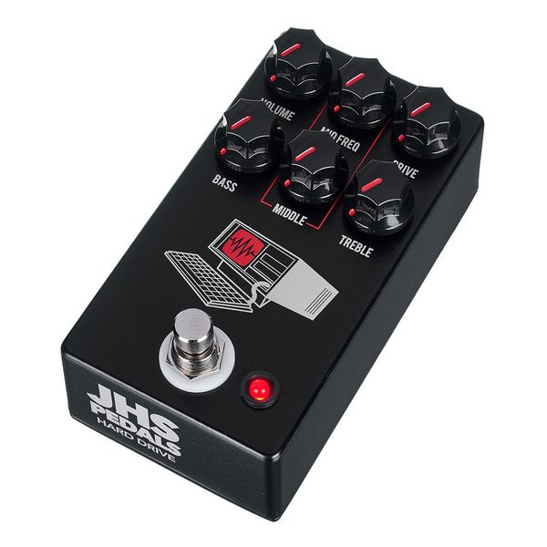 JHS Pedals Hard Drive - Distortion Black