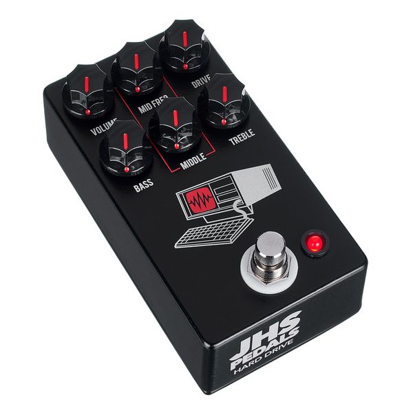 JHS Pedals Hard Drive - Distortion Black