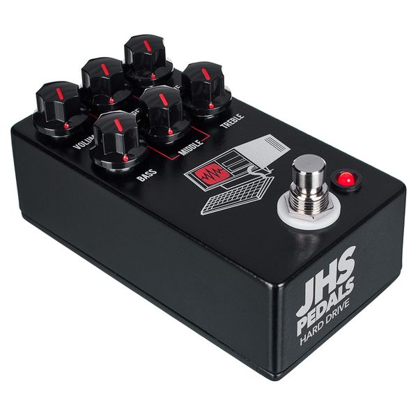 JHS Pedals Hard Drive - Distortion Black