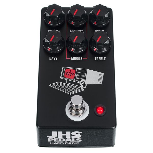 JHS Pedals Hard Drive - Distortion Black