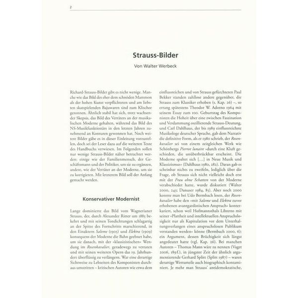 Bärenreiter Richard Strauss-Handbuch