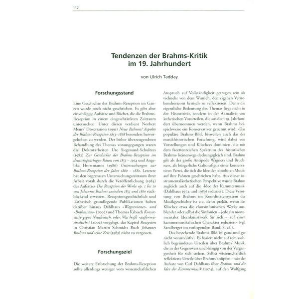 Bärenreiter Brahms-Handbuch