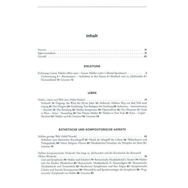 Bärenreiter Mahler-Handbuch