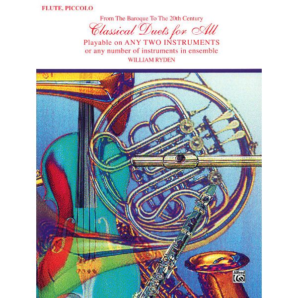 Alfred Music Publishing Classical Duets for All Flute