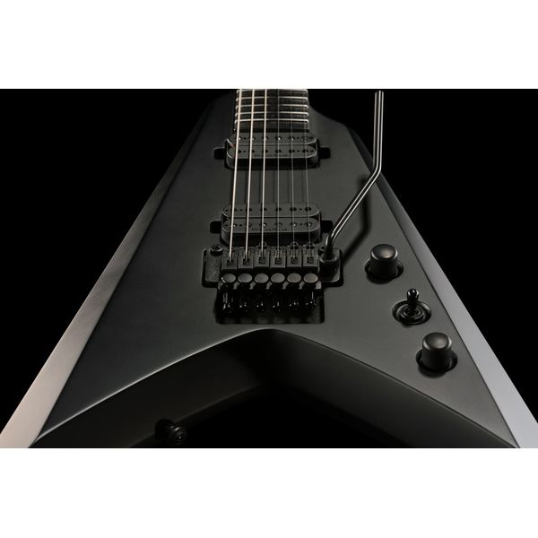 Solar Guitars V1.6FR SVART+ Carbon Black