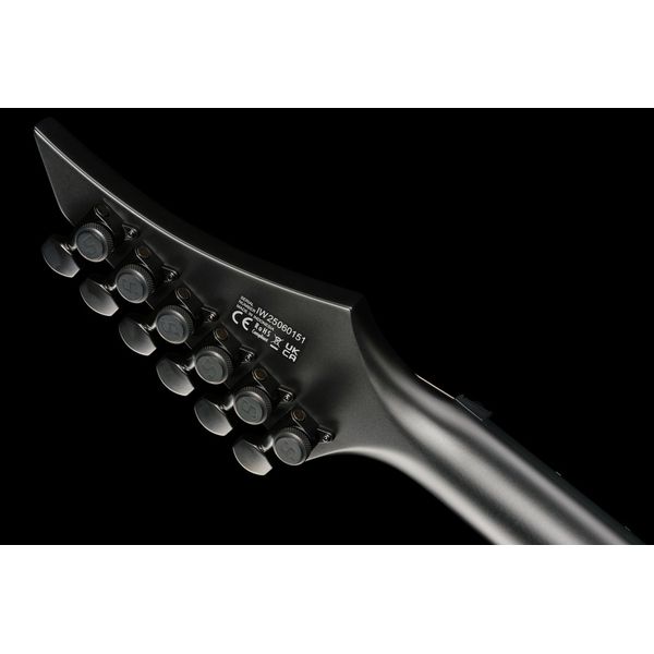 Solar Guitars V1.6FR SVART+ Carbon Black