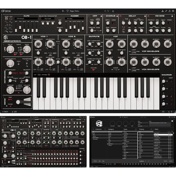 GForce Oberheim OB-1