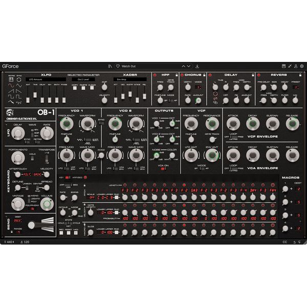 GForce Oberheim OB-1