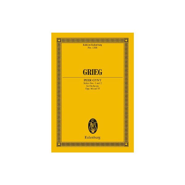 Edition Eulenburg Grieg Peer Gynt Suites 1 + 2