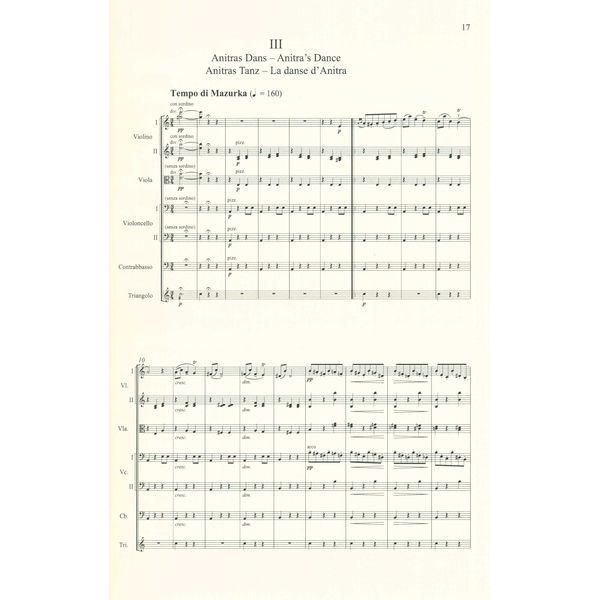 Edition Eulenburg Grieg Peer Gynt Suites 1 + 2