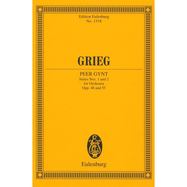 Edition Eulenburg Grieg Peer Gynt Suites 1 + 2