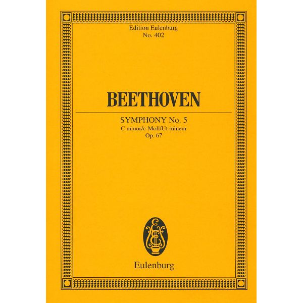 Edition Eulenburg Beethoven Sinfonie Nr. 5