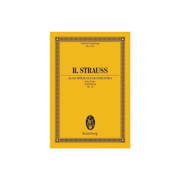 Edition Eulenburg Richard Strauss Zarathustra