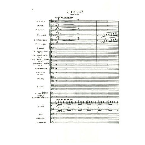 Edition Eulenburg Debussy Trois Nocturnes