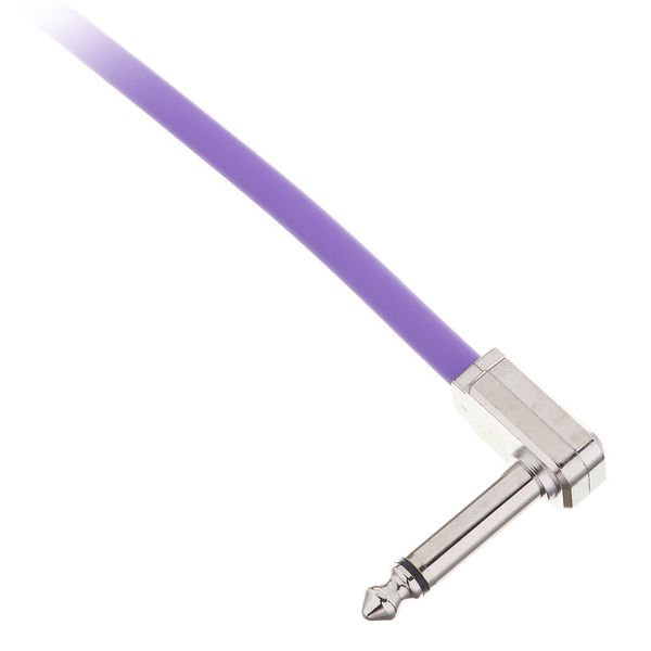 Ernie Ball Flat Patch Cable 3" purple set