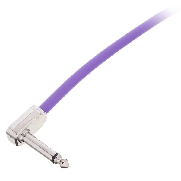 Ernie Ball Flat Patch Cable 6" purple set