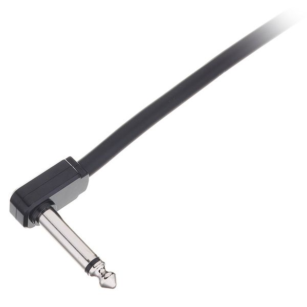 Ernie Ball Flat Patch Cable 3" black