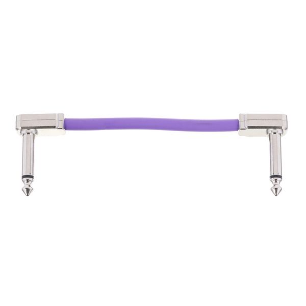 Ernie Ball Flat Patch Cable 3" purple