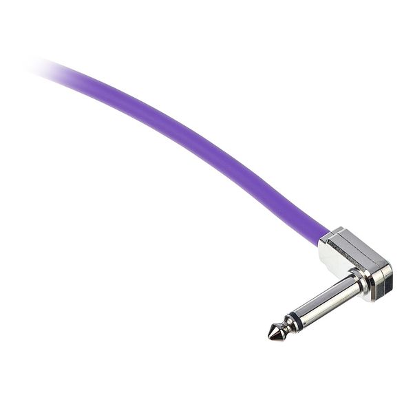 Ernie Ball Flat Patch Cable 6" purple