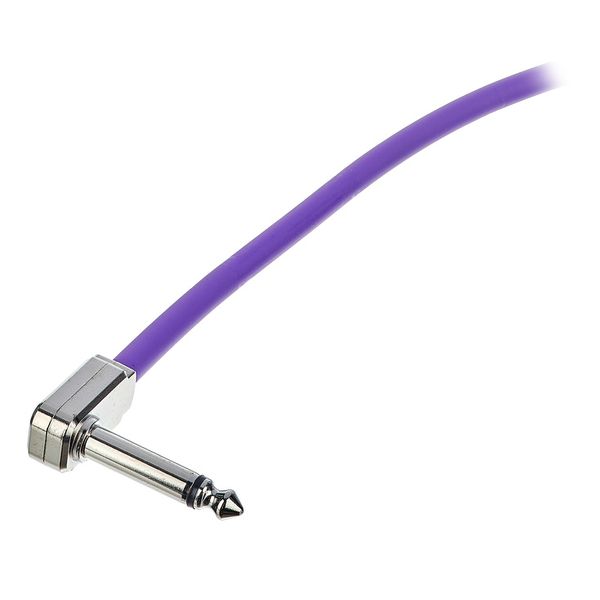 Ernie Ball Flat Patch Cable 6" purple