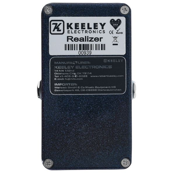 Keeley Realizer Reverberator