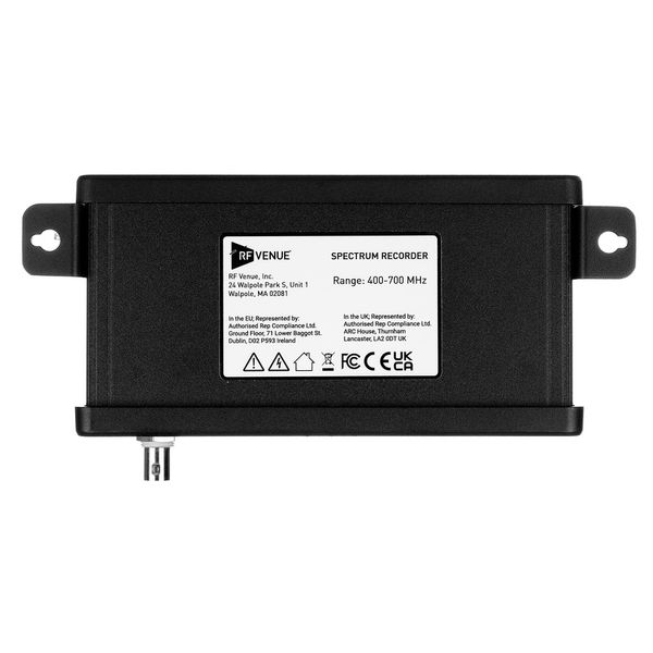RF Venue Spectrum Recorder