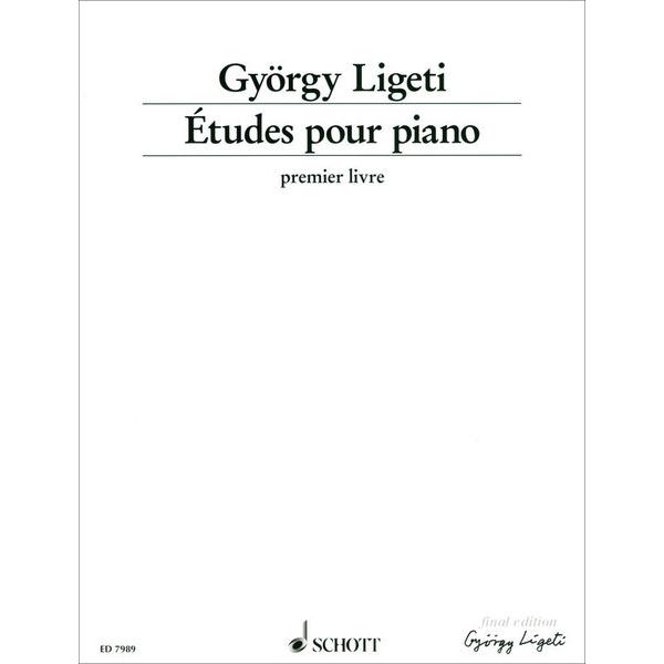 Schott Ligeti Etudes pour Piano 1