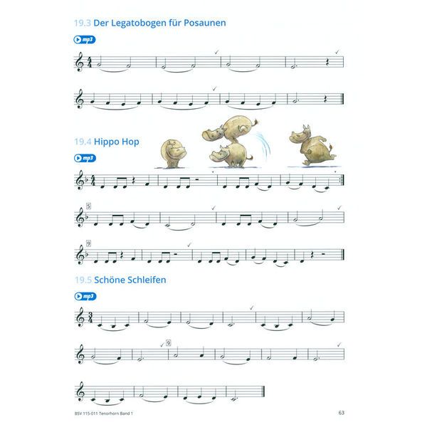 Bläser-Schulen-Verlag Gemeinsam Lernen Tenor Horn Bb