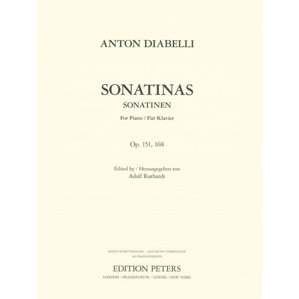Edition Peters Diabelli Sonatinen