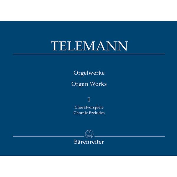 Bärenreiter Telemann Orgelwerke 1