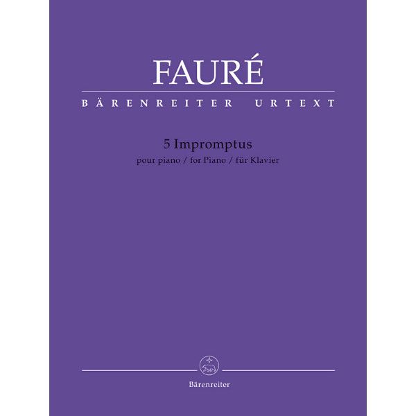 Bärenreiter Fauré 5 Impromptus