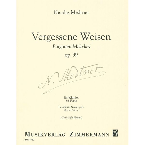 Zimmermann Verlag Medtner Vergessene Weisen