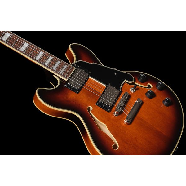 DAngelico Premier Mini DC Brown Burst