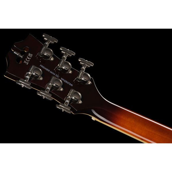 DAngelico Premier Mini DC Brown Burst