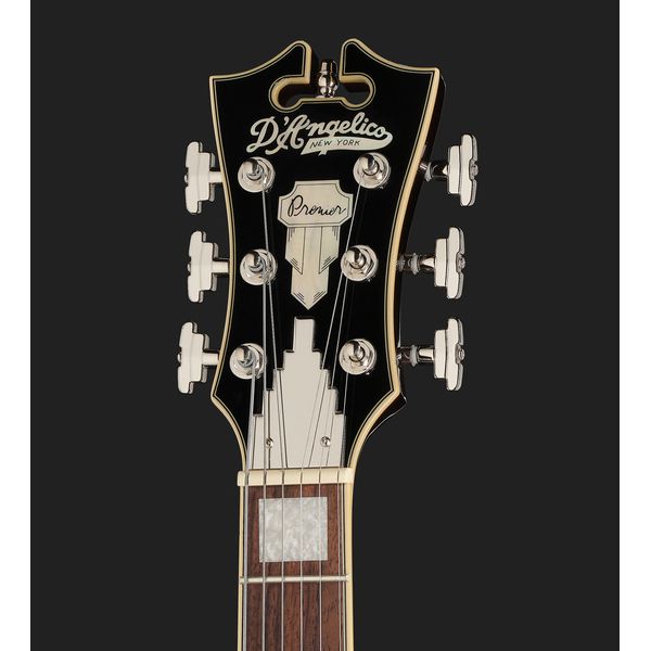 DAngelico Premier Mini DC Brown Burst