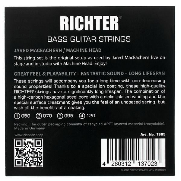 Richter Strings 50-120 J. MacEachern