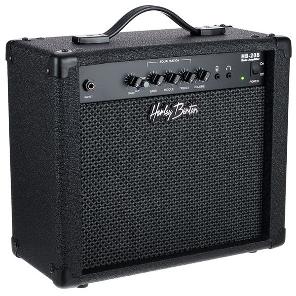 Harley Benton MV-4JB Black Set