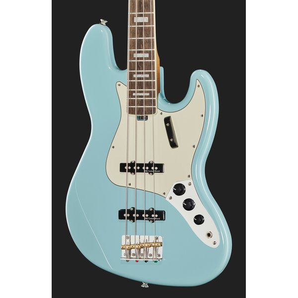 Harley Benton MV-4JB Daphne Blue Bundle