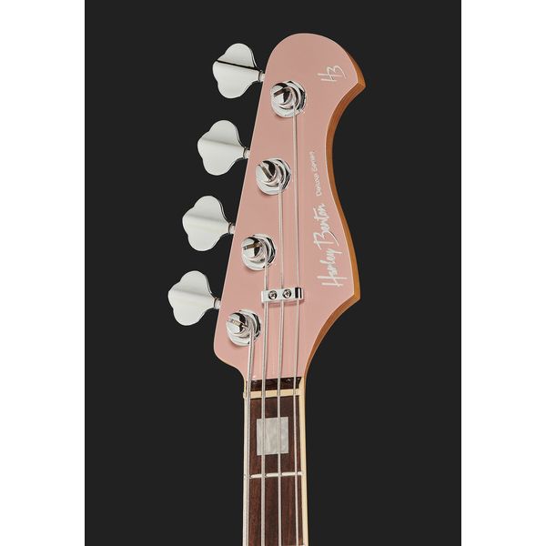 Harley Benton MV-4JB Shell Pink Set