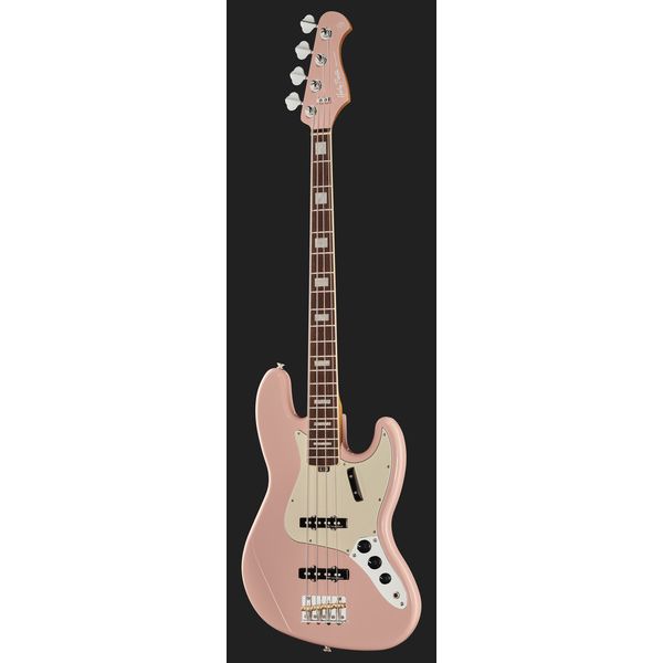 Harley Benton MV-4JB Shell Pink Bundle