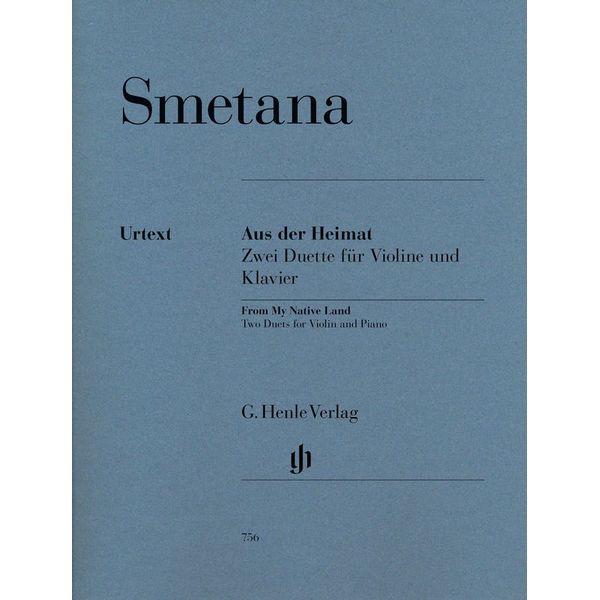 Henle Verlag Smetana Aus der Heimat
