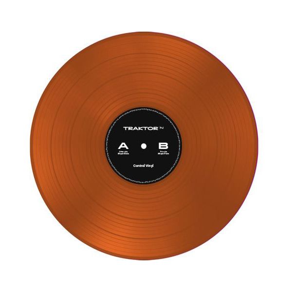 Native Instruments Traktor Control Vinyl Orange