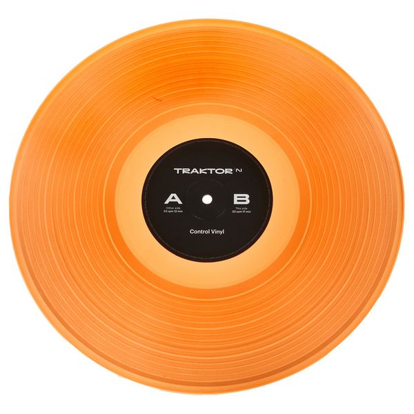 Native Instruments Traktor Control Vinyl Orange