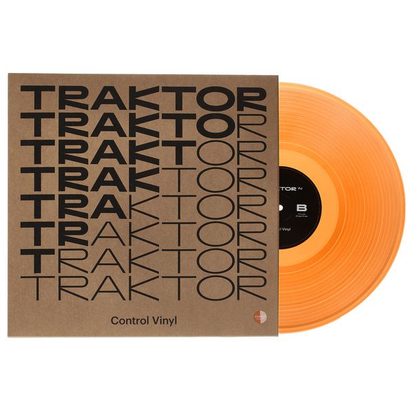 Native Instruments Traktor Control Vinyl Orange