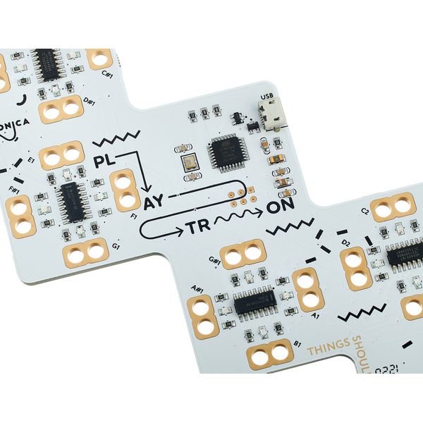 Contrôleur MIDI Biotron - Transformez Une Plante En Instrument - Connexion USB, Sans Latence - Pour Musique Expérimentale
