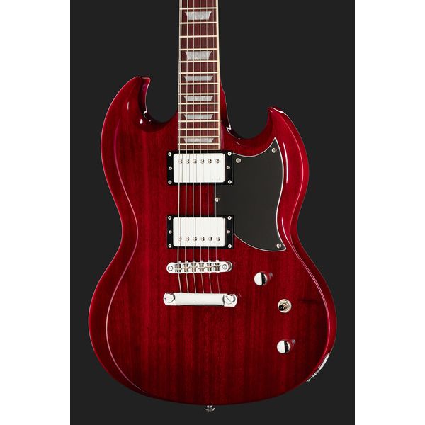 Harley Benton DC-Custom II Cherry Bundle