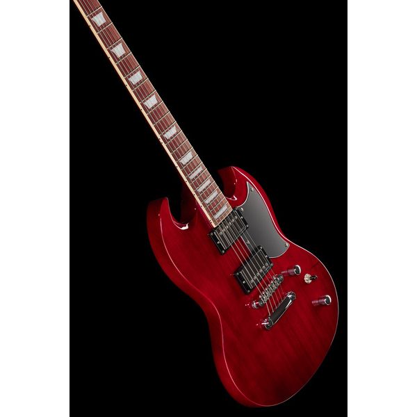 Harley Benton DC-Custom II Cherry Bundle