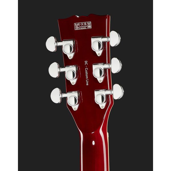 Harley Benton DC-Custom II Cherry Bundle